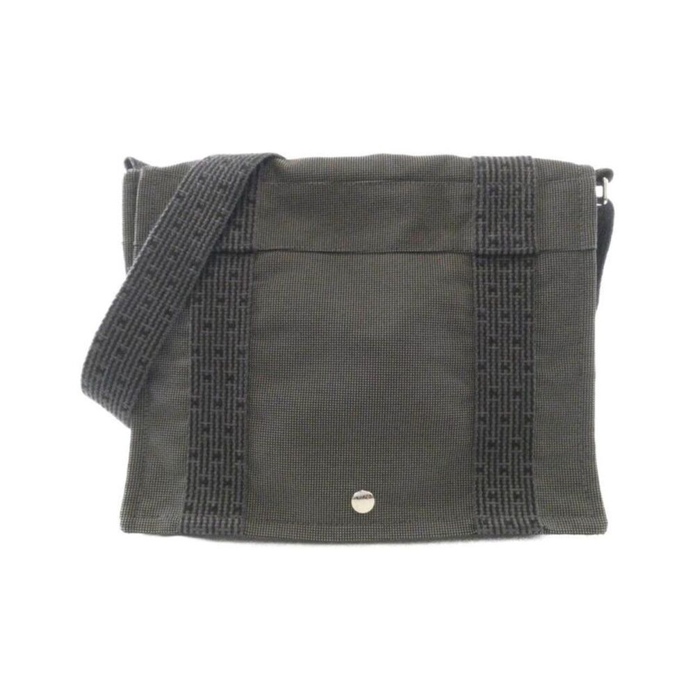 Hermes Herline Basas Canvas Shoulder Bag PM